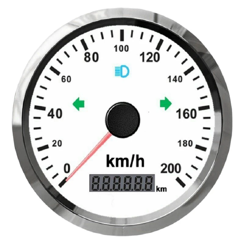 85Mm GPS Speedometer 200Km/H LCD Display Tachometer 12V 24V With Red Backlight Odometer For Motorcycle ATV Boat
85Mm GPS Speedometer 200Km/H LCD Display Tachometer 12V 24V With Red Backlight Odometer For Motorcycle ATV Boat