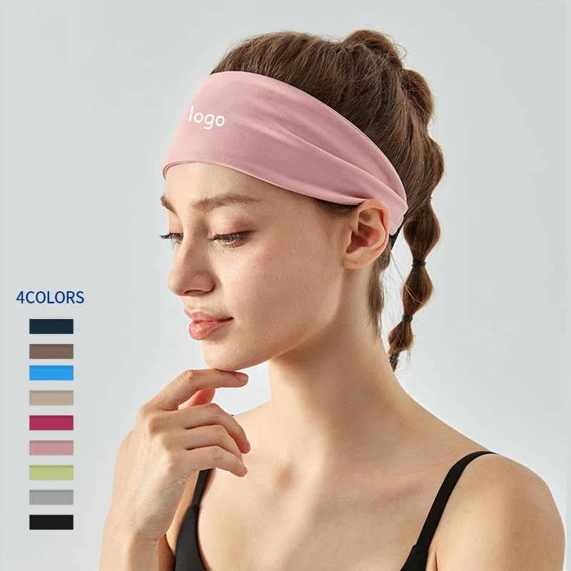 

Yoga Hair Band High Elasticity Sweat Absorbing Yoga Exercise Headband for Woman Band Headband Running Fitness Anti Sweat