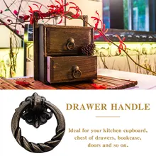 2Pcs Drawer Handle Zinc Alloy Drawer Handle Animal Head Cupboard Knob Home Furniture Door Pull Ring
2Pcs Drawer Handle Zinc Alloy Drawer Handle Animal Head Cupboard Knob Home Furniture Door Pull Ring