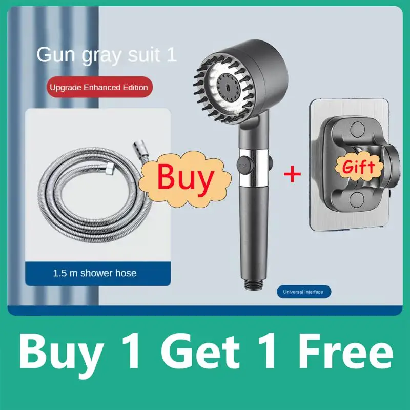 High Pressure Shower Head 3 Modes Adjustable Water Saving Shower One-Key Stop Water Massage Shower Head With Filter Element
High Pressure Shower Head 3 Modes Adjustable Water Saving Shower One-Key Stop Water Massage Shower Head With Filter Element