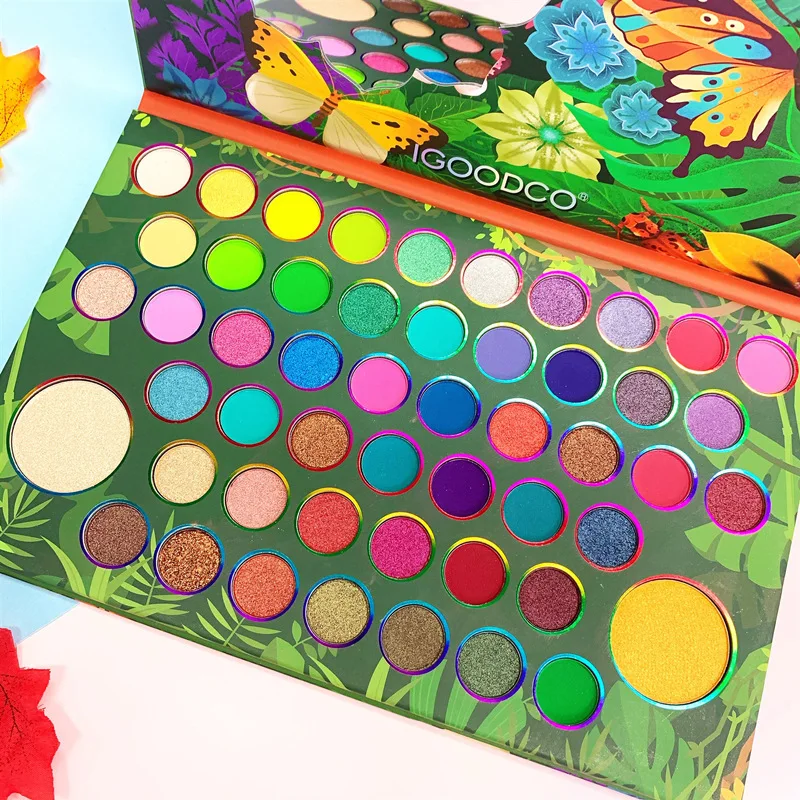 Trade Performance Stage Makeup Tropical Rainforest Butterfly 51 Color Shimmer Matte Sequins Multicolor Eye Shadow Plate Makeup
Trade Performance Stage Makeup Tropical Rainforest Butterfly 51 Color Shimmer Matte Sequins Multicolor Eye Shadow Plate Makeup