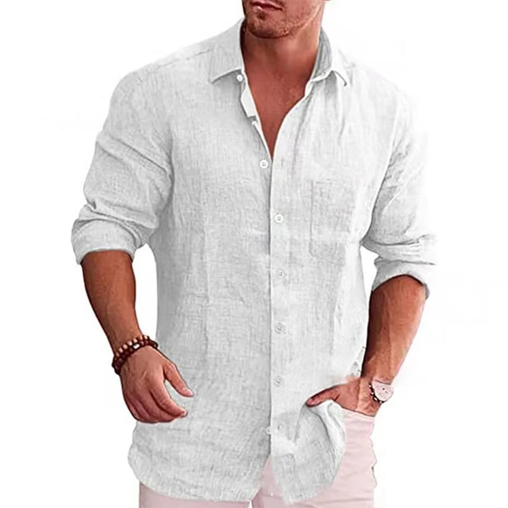 T Shirt Mens Tops Daily Home Solid Breathable Button-down Comfort Cotton Linen Long Sleeve M-2XL Shirt Soft Tops
T Shirt Mens Tops Daily Home Solid Breathable Button-down Comfort Cotton Linen Long Sleeve M-2XL Shirt Soft Tops