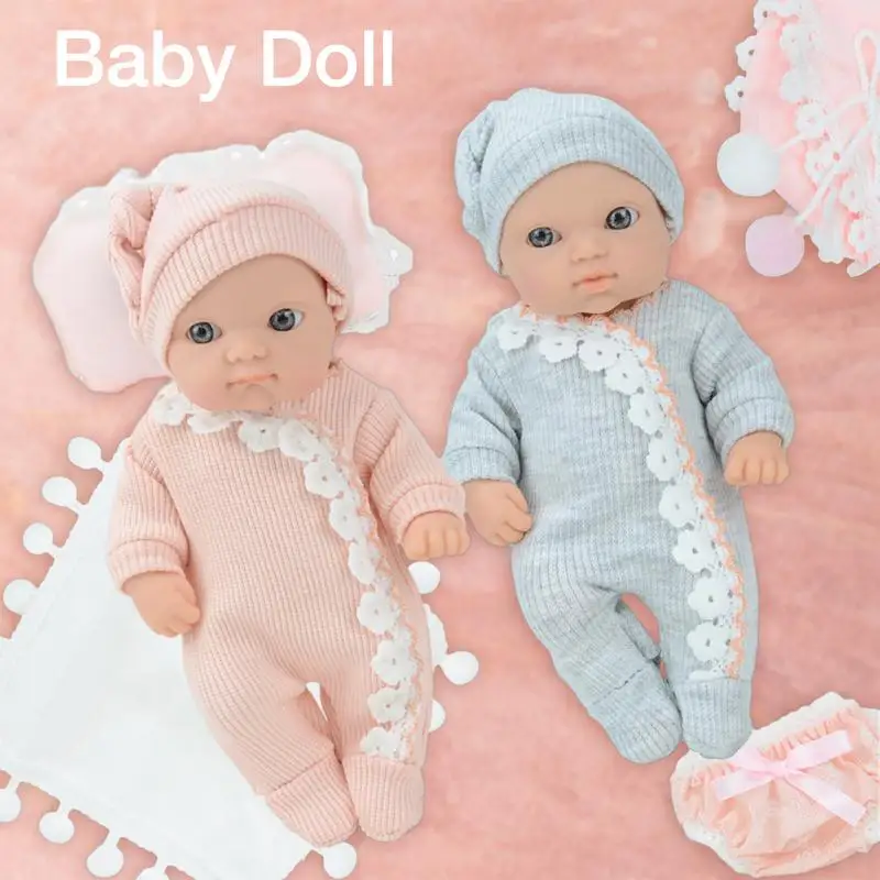 

Миниатюрные куклы-реборны, настоящая декоративная кукла-Реборн, миниатюрная одежда, новые игрушки, ролевая кукла, игрушка-наряд для рабочего стола
