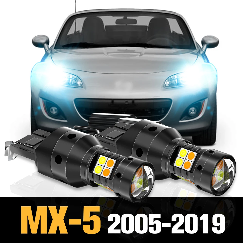 2x Canbus LED Dual Mode Turn Signal+Daytime Running Light DRL Accessories For Mazda MX-5 MX5 2005-2019 2012 2013 2014 2015 2016
2x Canbus LED Dual Mode Turn Signal+Daytime Running Light DRL Accessories For Mazda MX-5 MX5 2005-2019 2012 2013 2014 2015 2016