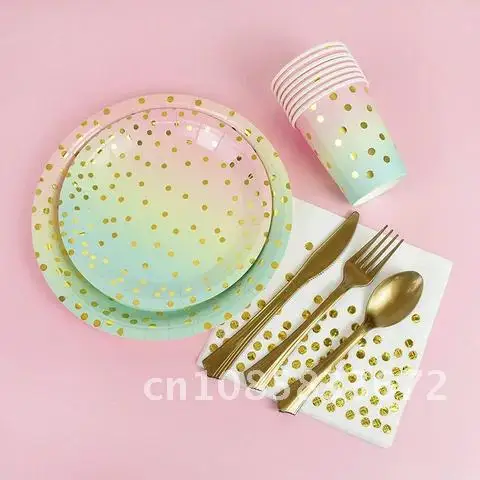 Disposable Polka Dot Tableware Set Paper Plate Cup Adult Kids Unicorn Birthday Party Decoration Wedding Baby Shower Supplies
Disposable Polka Dot Tableware Set Paper Plate Cup Adult Kids Unicorn Birthday Party Decoration Wedding Baby Shower Supplies