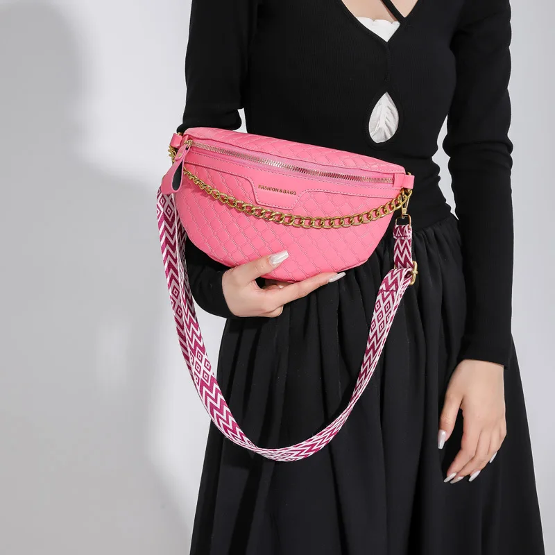 

Корейский модный ретро-Кошелек из искусственной кожи для женщин, нагрудная Сумочка с полумесяцем, вместительная сумка через плечо, трендовые женские сумки Y2k, забавная сумка