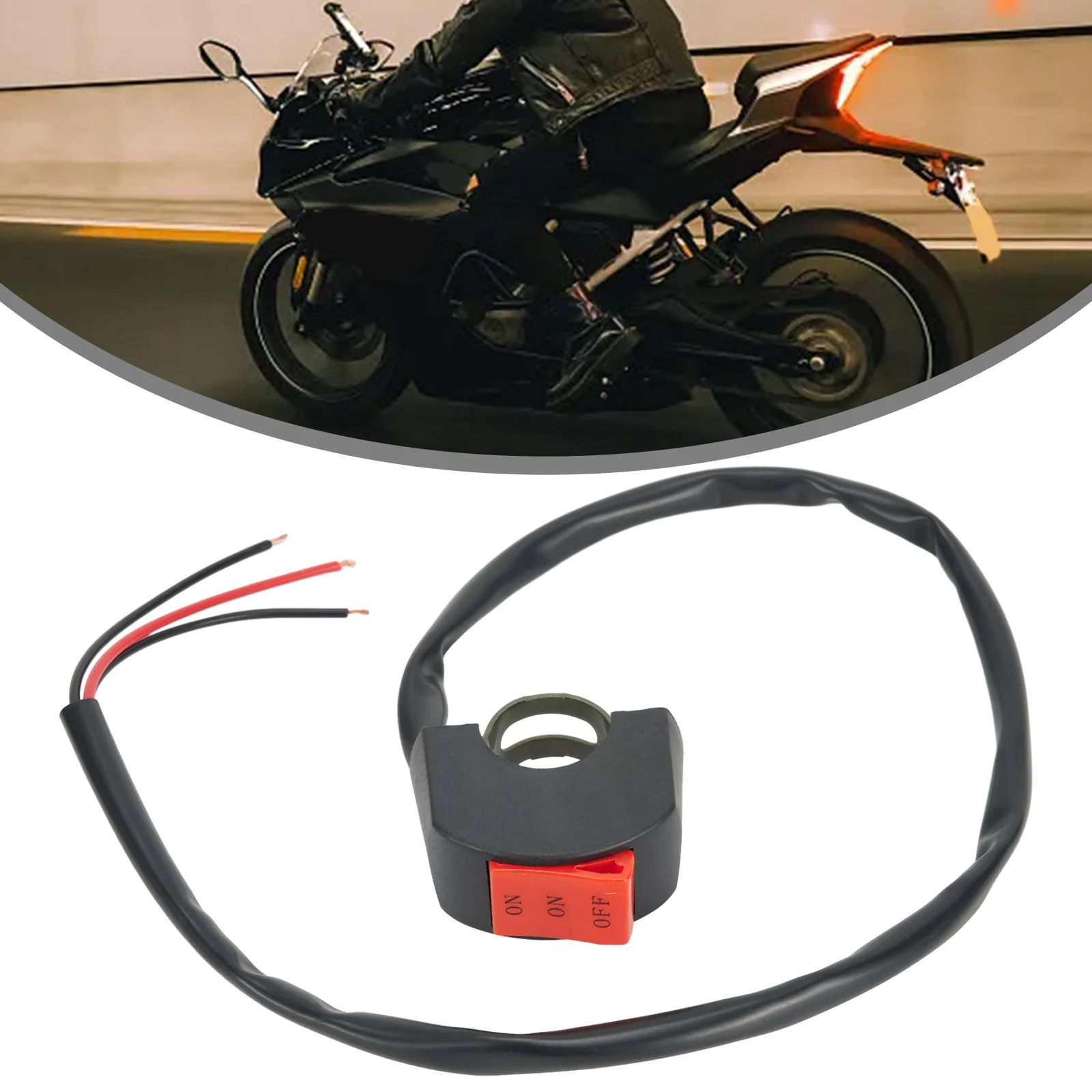 Handlebar Switch ON/OFF Switch 2-25cm/ 7/8\" About 52cm/20.5\" DC12V/10A On The Handlebar Three Buttons Brand New
Handlebar Switch ON/OFF Switch 2-25cm/ 7/8\" About 52cm/20.5\" DC12V/10A On The Handlebar Three Buttons Brand New