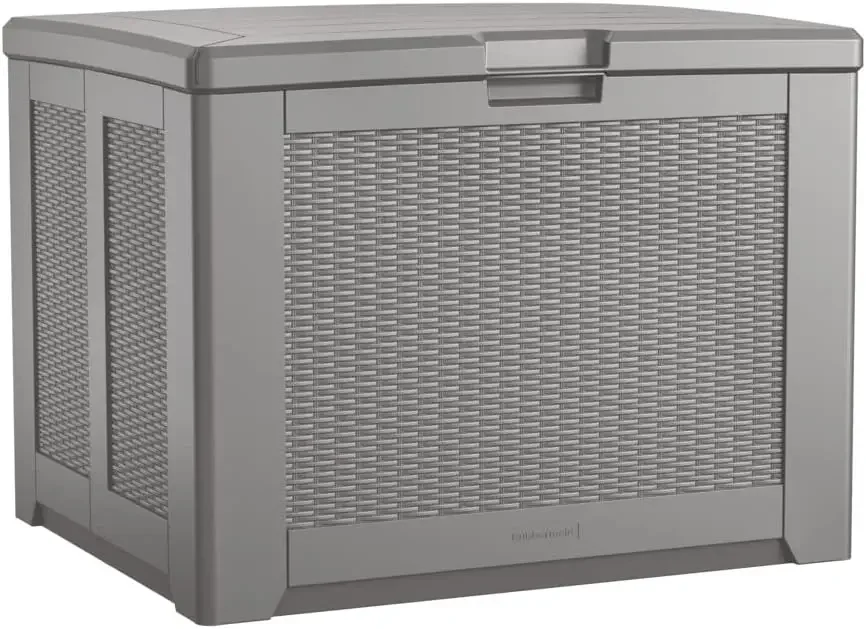Medium Resin Outdoor Storage Deck Box (74 Gal) Weather Resistant, Gray, Deck Organization | USA | NEW 
Medium Resin Outdoor Storage Deck Box (74 Gal) Weather Resistant, Gray, Deck Organization | USA | NEW