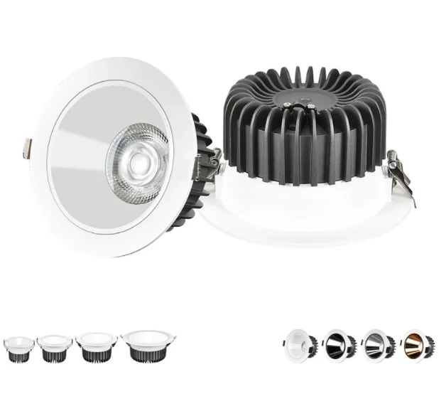 Dimmable Recessed Anti Glare COB LED Downlights 7W/9W/12W/15W LED Ceiling Spot Lights AC85~265V Background Lamps Indoor Lighting
Dimmable Recessed Anti Glare COB LED Downlights 7W/9W/12W/15W LED Ceiling Spot Lights AC85~265V Background Lamps Indoor Lighting