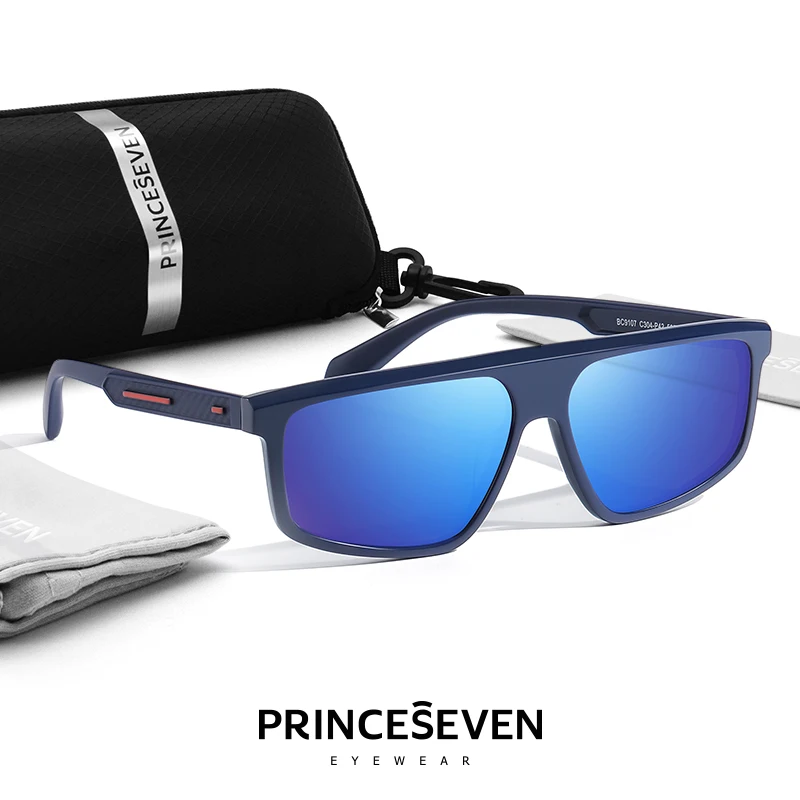 PRINCESEVEN Driving Sunglasses For Men Polarized Brand Designer High Quality Mirror Sun Glasses Acetate Frame Black Men's Shades
PRINCESEVEN Driving Sunglasses For Men Polarized Brand Designer High Quality Mirror Sun Glasses Acetate Frame Black Men's Shades