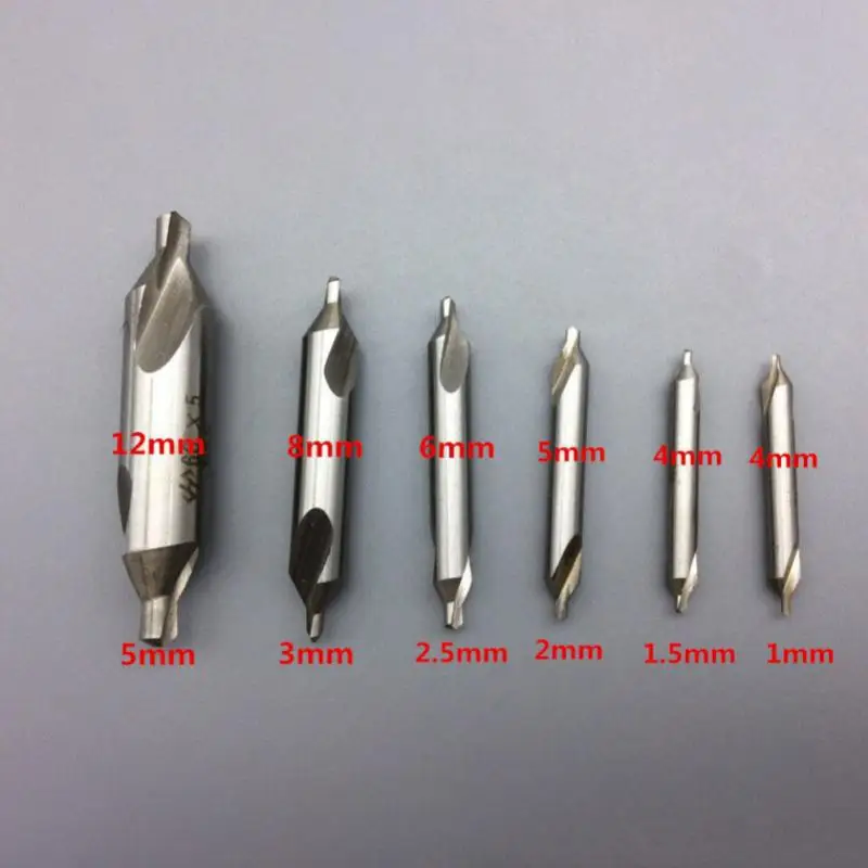High Speed Steel Combined Center Drills Bits 60 Degree Countersink Drill 1mm 2mm 3mm 5mm For Power Tools
High Speed Steel Combined Center Drills Bits 60 Degree Countersink Drill 1mm 2mm 3mm 5mm For Power Tools