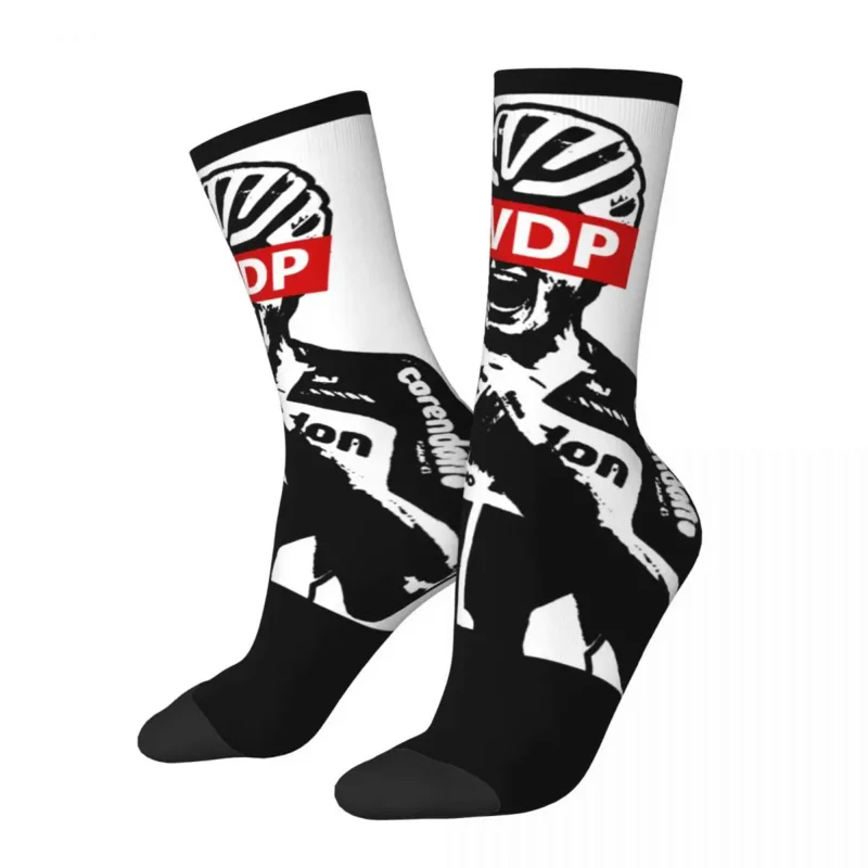 

New Design Crew Socks MVDP Cyclist Mathieu Van Der Poel Product for Man Women Cozy Printing Socks All Season Little Small Gifts