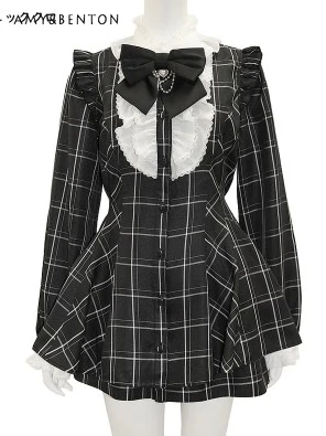 SC Sets Japanese Lolita Dress Shorts Women's Plaid Heart Bow Long Sleeve Shirt High Waist Shorts Two Piece Outfits Shorts Set
SC Sets Japanese Lolita Dress Shorts Women's Plaid Heart Bow Long Sleeve Shirt High Waist Shorts Two Piece Outfits Shorts Set