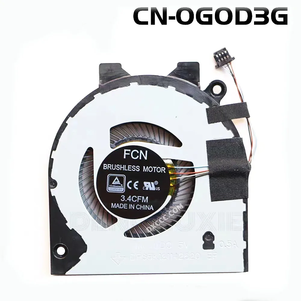 0G0D3G CPU FAN FOR DELL Inspiron 5480 5482 5488 5580 5581 5584 5585 Laptop CPU Cooling Fan
0G0D3G CPU FAN FOR DELL Inspiron 5480 5482 5488 5580 5581 5584 5585 Laptop CPU Cooling Fan