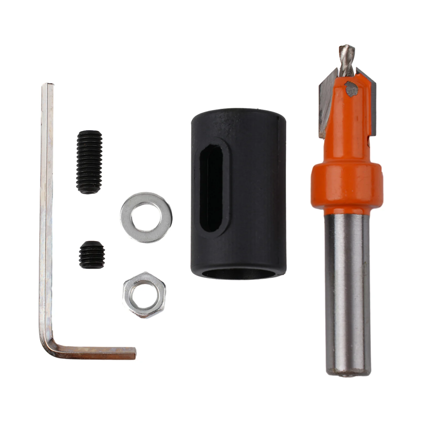 1pc Alloy Steel Countersink Drill Bit Drill Stopper With Adjustable Stop Collar Drilling Tools Power Tool Accessories
1pc Alloy Steel Countersink Drill Bit Drill Stopper With Adjustable Stop Collar Drilling Tools Power Tool Accessories