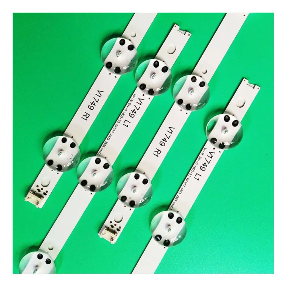 LED backlight (4) for LG 49UJ710V 49UJ675V 49UJ6560 49LJ614V 49UJ6525 49UJ6585 49UV340C 49UJ6565 49UJ651V 49UJ670V 49UJ701V V17
LED backlight (4) for LG 49UJ710V 49UJ675V 49UJ6560 49LJ614V 49UJ6525 49UJ6585 49UV340C 49UJ6565 49UJ651V 49UJ670V 49UJ701V V17