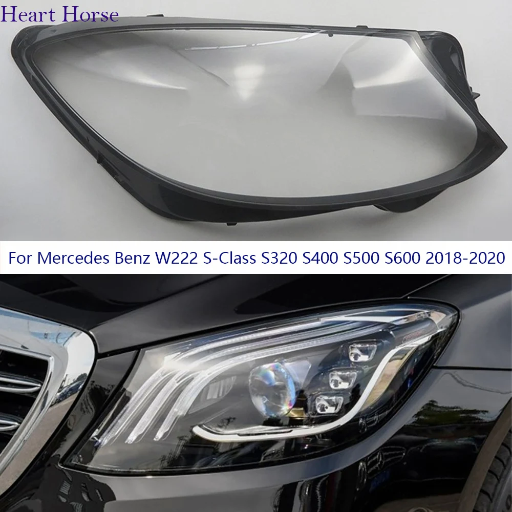 

Автомобильная передняя стеклянная линза для Benz S-Class W222 S320 S400 S500 S600 2018-2020