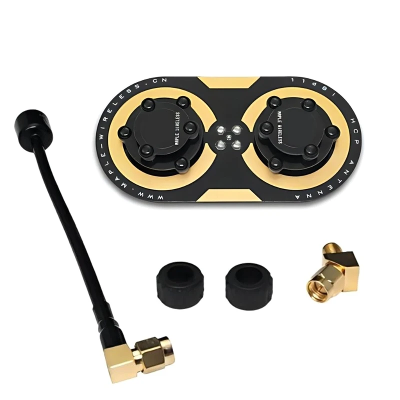 Wireless Antenna 11dbi 5.8GHz SMA Circular Polarized FPV Antenna for EV200D Monitor FPV Goggles Accessories
Wireless Antenna 11dbi 5.8GHz SMA Circular Polarized FPV Antenna for EV200D Monitor FPV Goggles Accessories