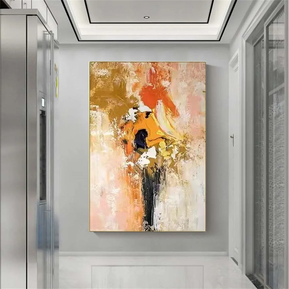 Wall Decor-Flower Canvas-Art Handmade Abstract Flower Oil Painting Canvas-Wall Modern Home Decoration Piece Art
Wall Decor-Flower Canvas-Art Handmade Abstract Flower Oil Painting Canvas-Wall Modern Home Decoration Piece Art