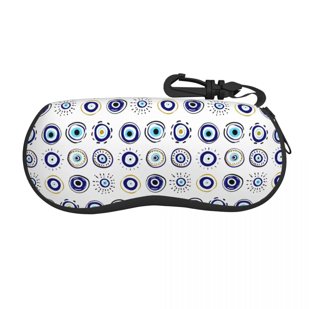Turkish Blue Evil Eye Nazar Amulet Shell Eyeglasses Protector Cases Fashion Sunglass Case Bohemian Glasses Pouch
Turkish Blue Evil Eye Nazar Amulet Shell Eyeglasses Protector Cases Fashion Sunglass Case Bohemian Glasses Pouch
