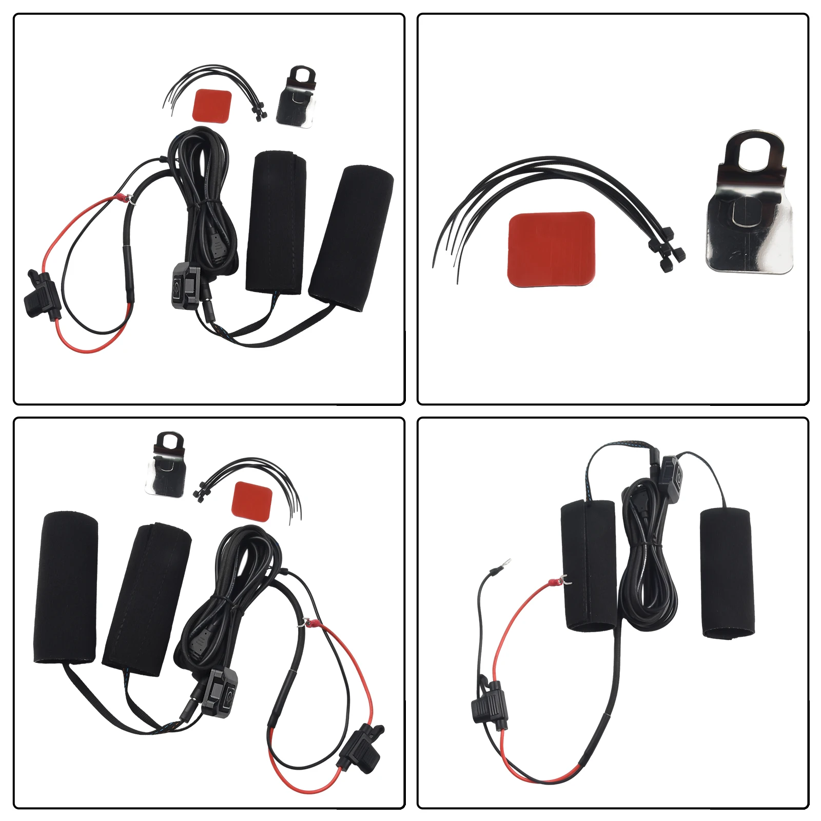 Waterproof Motorcycle Handlebar Grips with Built in Heating System 3Gear Adjustable Temperature Fast Heating Wear resistant
Waterproof Motorcycle Handlebar Grips with Built in Heating System 3Gear Adjustable Temperature Fast Heating Wear resistant