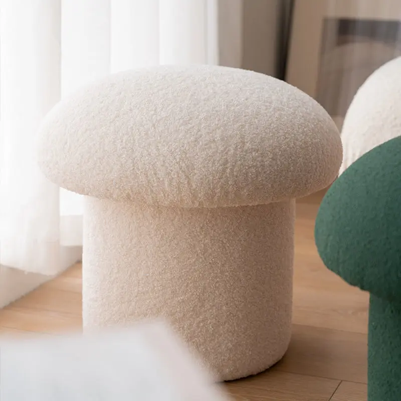 Mushroom Designer Ottoman Dressing Makeup Shoe Stool Pouf Soft Fleece Bench Adutls Baby Kids Gift Home Decor Furniture
Mushroom Designer Ottoman Dressing Makeup Shoe Stool Pouf Soft Fleece Bench Adutls Baby Kids Gift Home Decor Furniture