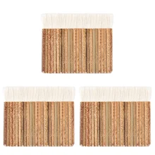 3 Pack 6.3Inch Hake Blender Brushes Hake Watercolor Brushes Sheep Hair Hake Brushes Bamboo Handle Brushes For Painting
3 Pack 6.3Inch Hake Blender Brushes Hake Watercolor Brushes Sheep Hair Hake Brushes Bamboo Handle Brushes For Painting