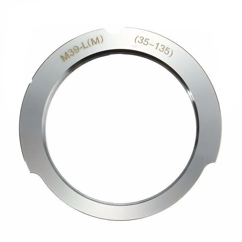Metal M39 L39-LM L/M (35-135) Body Adapter Ring for Leica L39 Screw to Leica M 35-135mm
Metal M39 L39-LM L/M (35-135) Body Adapter Ring for Leica L39 Screw to Leica M 35-135mm