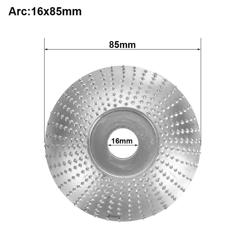 Silver Arc Wood Grinding Wheel 85 /100 Steel Sanding Wood Carving Rotary Abrasive Tools Polishing Tray Angle Grinder Thorn Plate
Silver Arc Wood Grinding Wheel 85 /100 Steel Sanding Wood Carving Rotary Abrasive Tools Polishing Tray Angle Grinder Thorn Plate