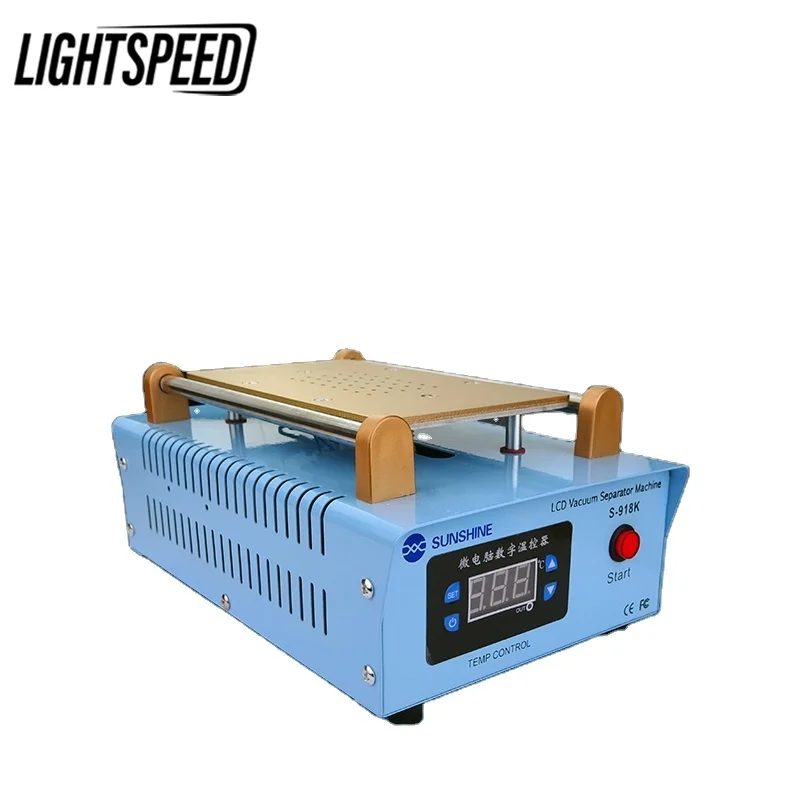 Sunshine S-918K LCD Vacuum Separator Machine Multifunctional Display Glass Removing Glue Cleaning Tools Phone LCD Screen Repair 
Sunshine S-918K LCD Vacuum Separator Machine Multifunctional Display Glass Removing Glue Cleaning Tools Phone LCD Screen Repair