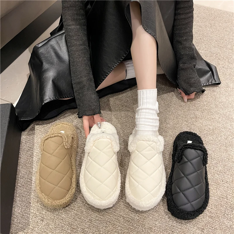 Slippers Casual Med Flat Shoes Female Winter Footwear Slides Fur Flip Flops Slipers Women Platform Cover Toe Luxury Massage Plus
Slippers Casual Med Flat Shoes Female Winter Footwear Slides Fur Flip Flops Slipers Women Platform Cover Toe Luxury Massage Plus