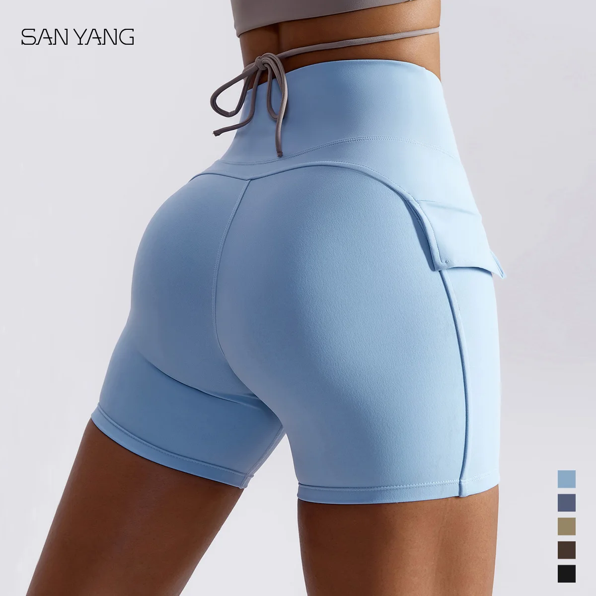 Summer New Cargo Pocket Tight Shorts Fashion Sexy Booty Sportswear Casual Workout Female Gym Pants Running Fitness Yoga Clothing
Summer New Cargo Pocket Tight Shorts Fashion Sexy Booty Sportswear Casual Workout Female Gym Pants Running Fitness Yoga Clothing