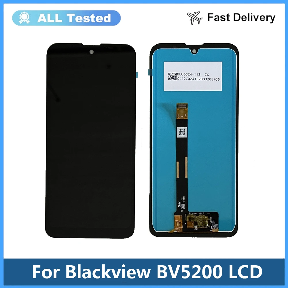 

6.1" Original For Blackview BV5200 LCD Display New BLACKVIEW BV5200 Pro Touch Screen BV5200Pro Digitizer Assembly Replacement