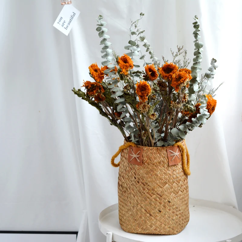 Hand-made articles knitting wedding Bridal flowers decoration home decorations gift Box Hand-woven bamboo flower basket vases
Hand-made articles knitting wedding Bridal flowers decoration home decorations gift Box Hand-woven bamboo flower basket vases