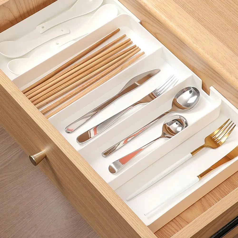 Drawer Storage Box Expandable Cutlery Tray Versatile Drawer Organizers for Makeup Stationery Kitchen Utensils for Space-saving
Drawer Storage Box Expandable Cutlery Tray Versatile Drawer Organizers for Makeup Stationery Kitchen Utensils for Space-saving