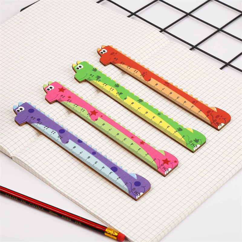 36 pcs/lot Creative Dinosaur Wooden Ruler Measuring Straight Rulers Drawing Tool Promotional Stationery gift school supplies
36 pcs/lot Creative Dinosaur Wooden Ruler Measuring Straight Rulers Drawing Tool Promotional Stationery gift school supplies