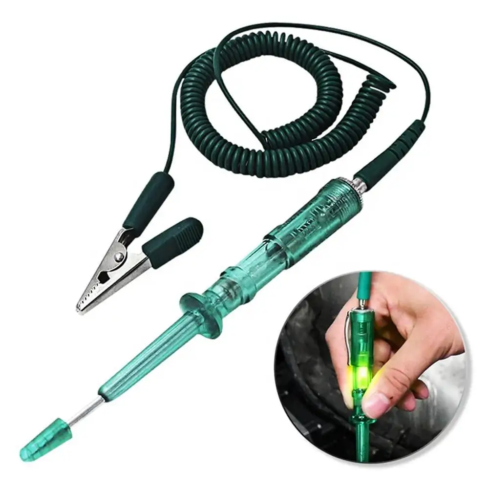 Car Auto Circuit Tester Automotive Truck Voltage Tester Pen DC 6V 12V 24V Auto Diagnostic Probe Test Pen
Car Auto Circuit Tester Automotive Truck Voltage Tester Pen DC 6V 12V 24V Auto Diagnostic Probe Test Pen