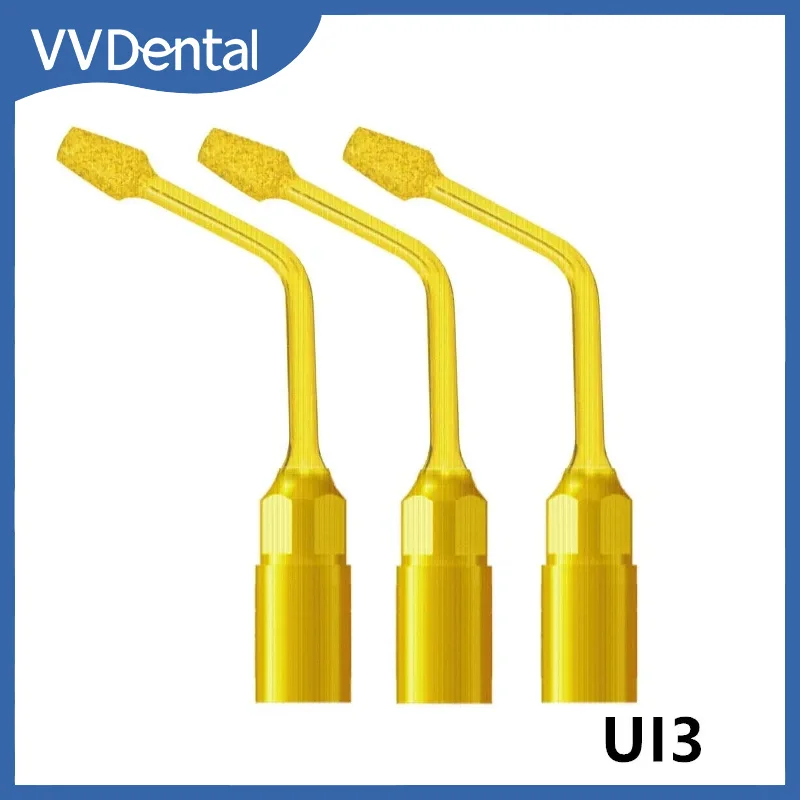 

VV Dental Piezo Surgery Tip 3PCS UI3 Bone Implant Piezotome Surgery Tip for WOODPECKER Mectron Piezosurgery Dentistry Tools