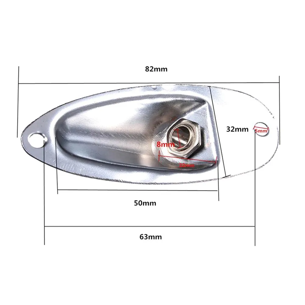Style Guitars - Chrome Black Or Gold Upgrade Your Guitar's Jack Plate Socket with our Premium Replacement Option
Style Guitars - Chrome Black Or Gold Upgrade Your Guitar's Jack Plate Socket with our Premium Replacement Option