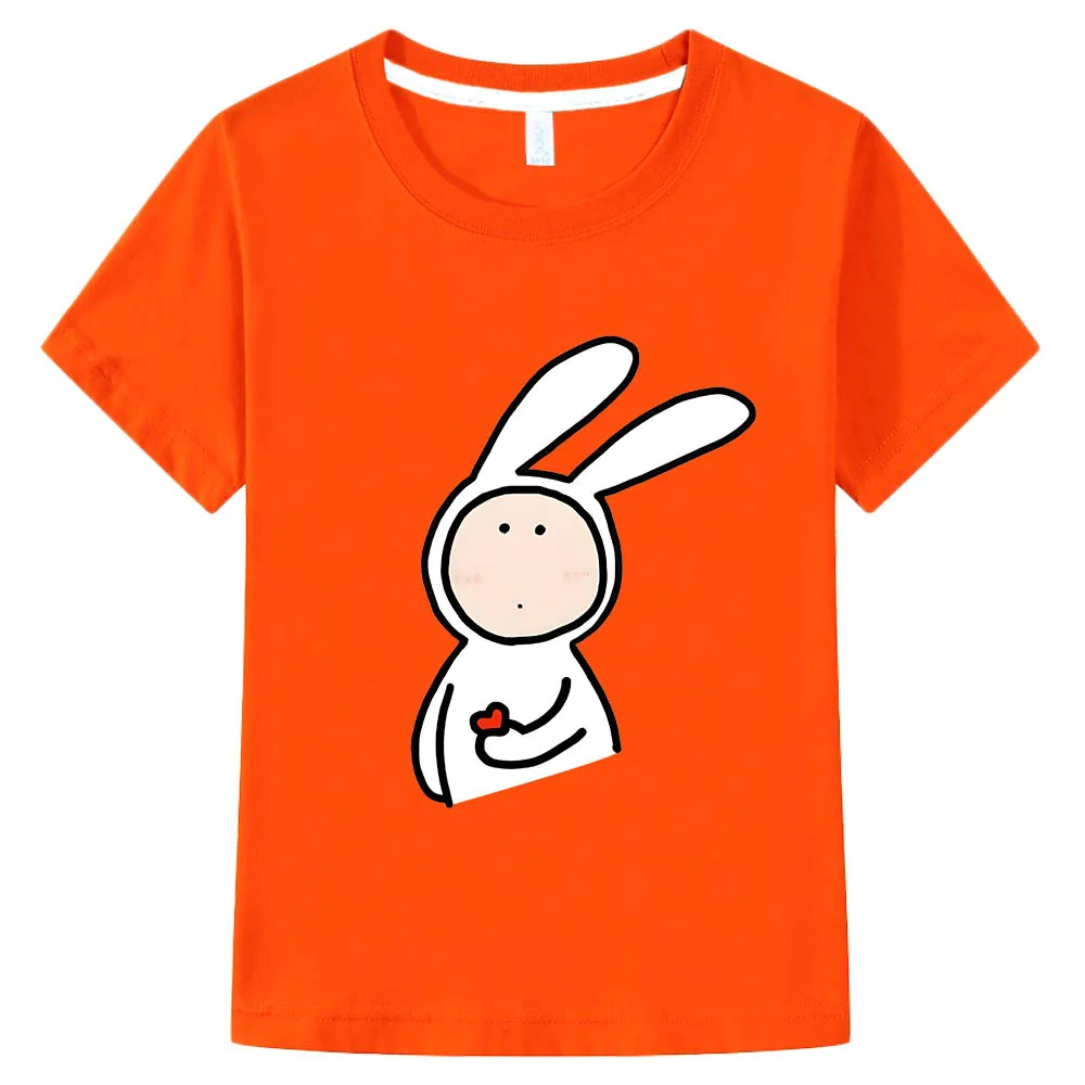 Rabbit Again Aesthetic Kawaii Manga T-shirts Casual Anime Tshirt Print Cute Cartoon 100% Cotton Short Sleeve Boys/girl Tee-shirt
Rabbit Again Aesthetic Kawaii Manga T-shirts Casual Anime Tshirt Print Cute Cartoon 100% Cotton Short Sleeve Boys/girl Tee-shirt