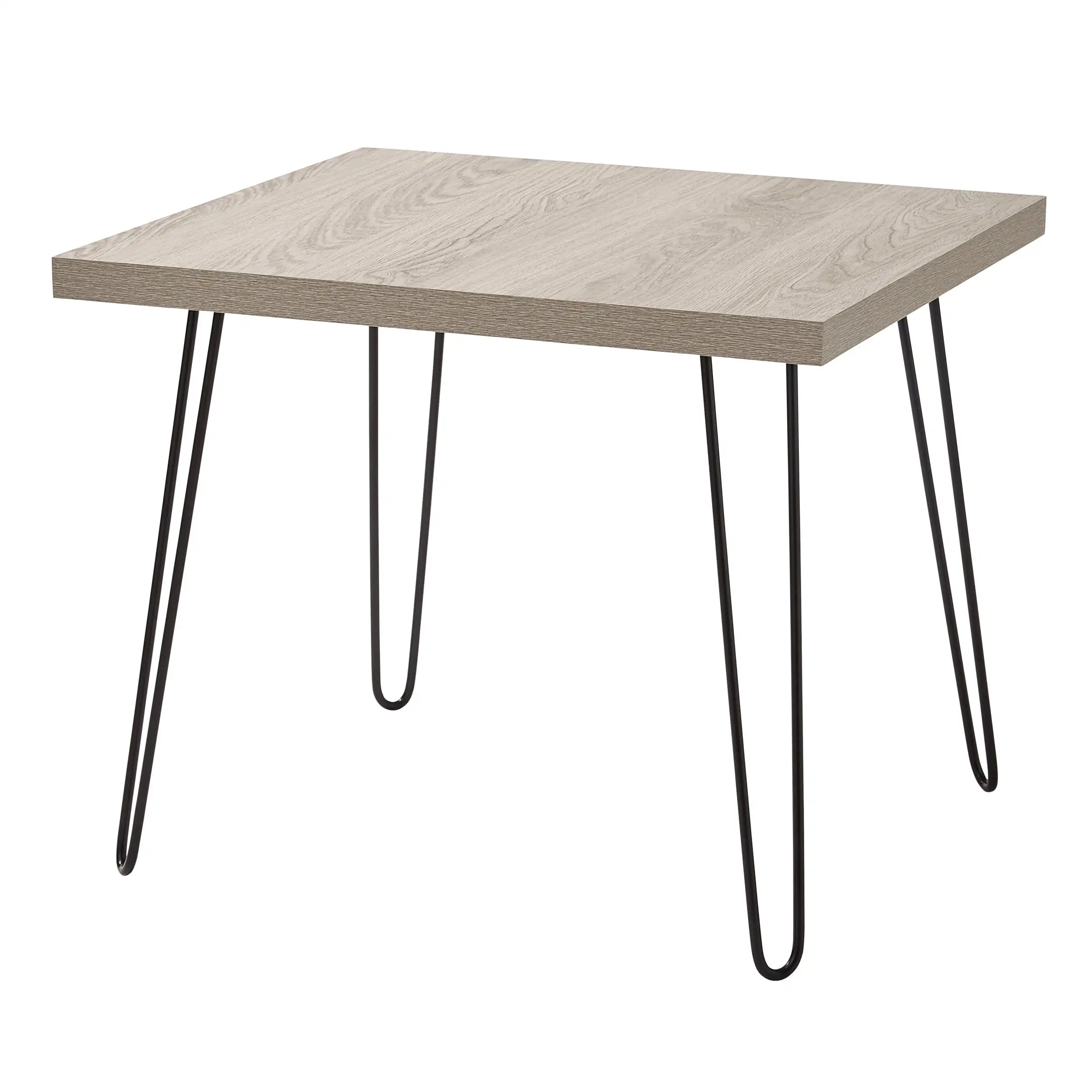Mainstays Hairpin Leg Square Side Table, Gray wood table furniture living room tea table coffee table for living room
Mainstays Hairpin Leg Square Side Table, Gray wood table furniture living room tea table coffee table for living room