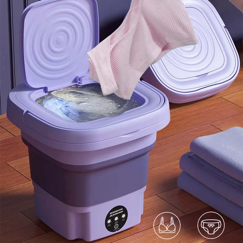 Portable Folding Mini Washing Machine 8L Large Capacity 3 Modes Deep Cleaning Semi-Automatic Washing Machine
Portable Folding Mini Washing Machine 8L Large Capacity 3 Modes Deep Cleaning Semi-Automatic Washing Machine