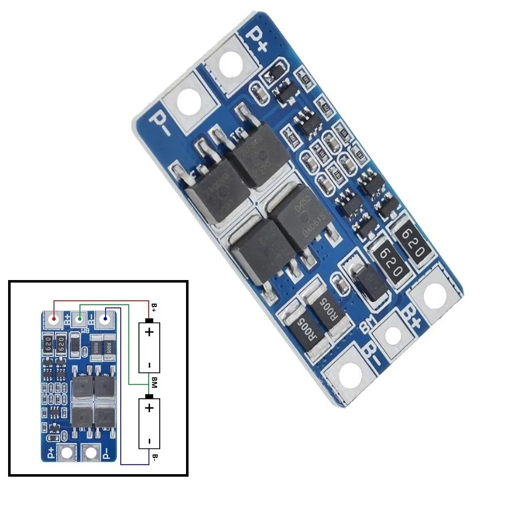 Brand New Durable Exquisite High Quality Protection Board Balancer Equalizer 10A 1pcs 1x 2S 7.4V 8.4V 8.4V-9V BMS
Brand New Durable Exquisite High Quality Protection Board Balancer Equalizer 10A 1pcs 1x 2S 7.4V 8.4V 8.4V-9V BMS