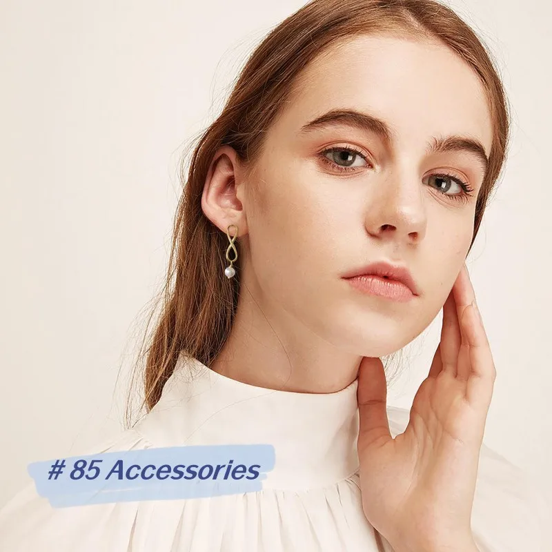 Classical Bow-tie Symbol Geometrical Shape With Natural Baroque Pearl Drop Earrings For Women For Party ZN00118
Classical Bow-tie Symbol Geometrical Shape With Natural Baroque Pearl Drop Earrings For Women For Party ZN00118