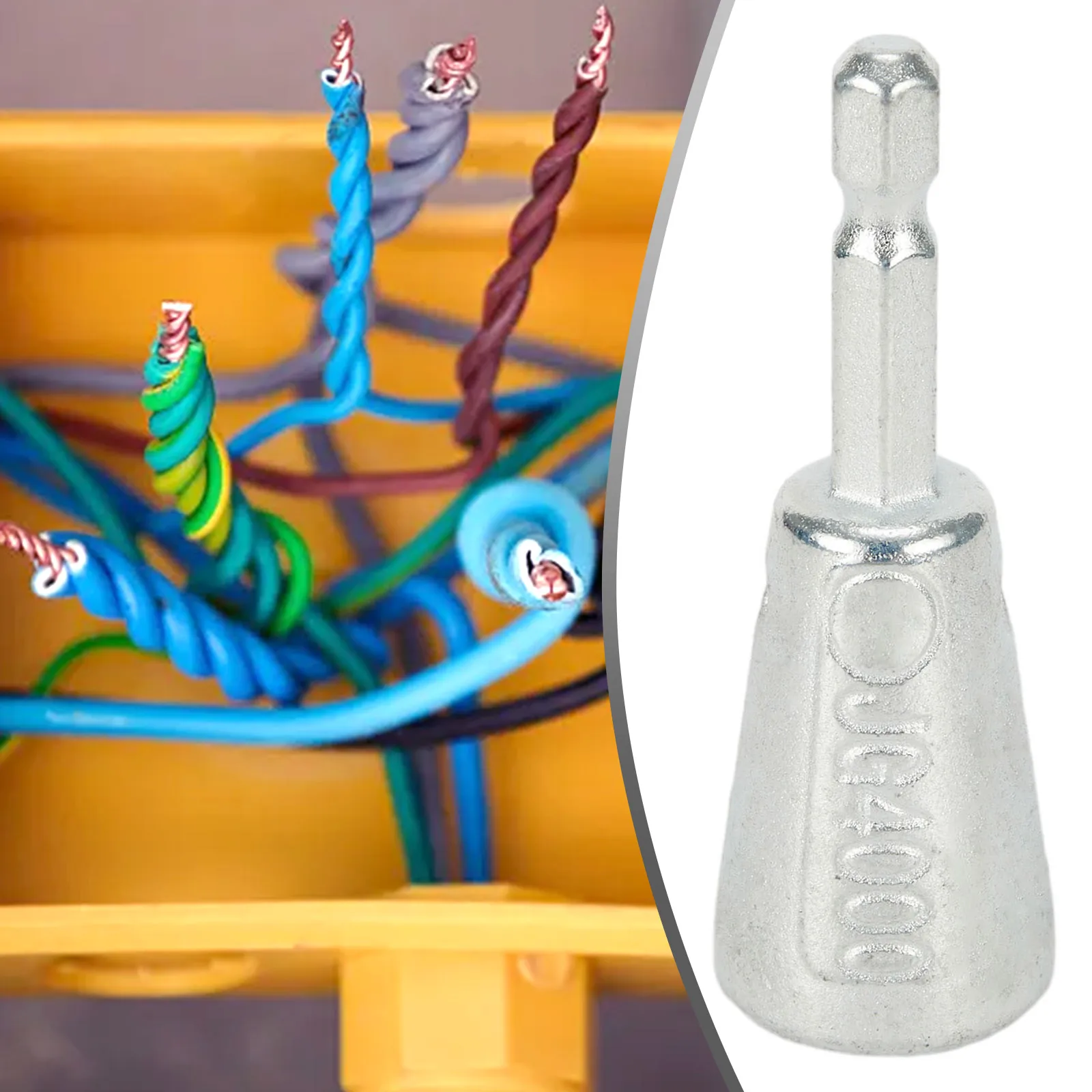 Electric Drill Wire-twisting Tool Splitter Automatic Hexagonal Handle Metal Quick Wiring Twisting Fried Dough Twists Splitter
Electric Drill Wire-twisting Tool Splitter Automatic Hexagonal Handle Metal Quick Wiring Twisting Fried Dough Twists Splitter