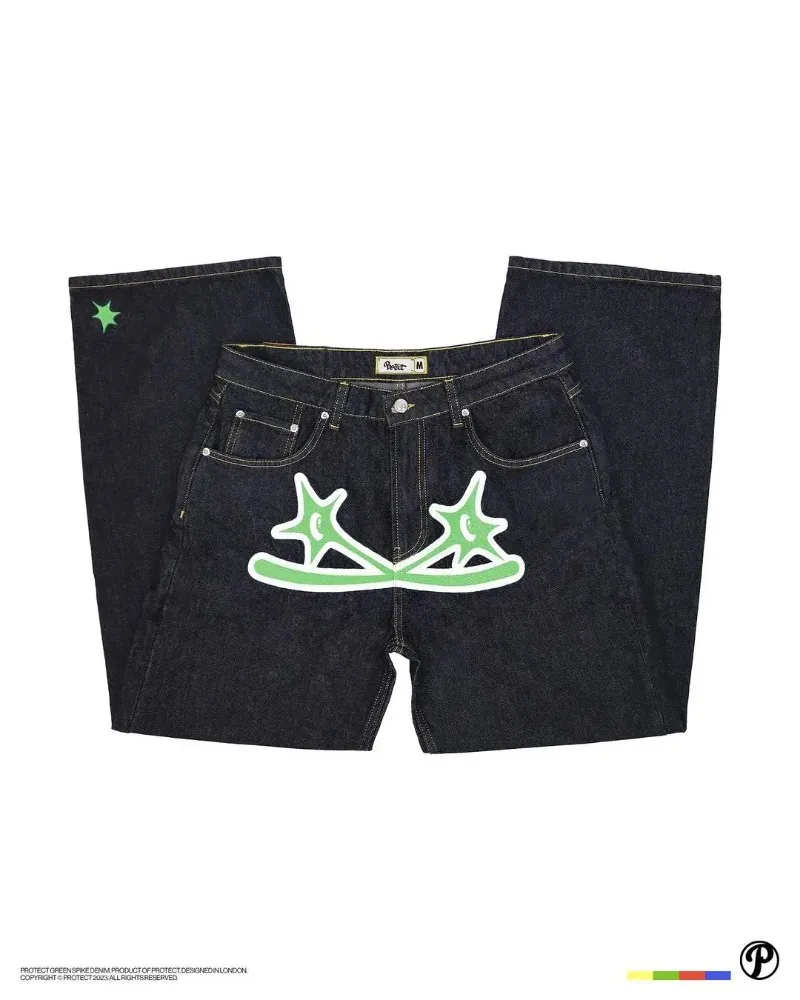 New Streetwear Y2K Jeans Womens Harajuku Hip Hop Gothic Graphic Print Baggy Jeans Mom Denim Pants High Waist Wide Leg Trousers
New Streetwear Y2K Jeans Womens Harajuku Hip Hop Gothic Graphic Print Baggy Jeans Mom Denim Pants High Waist Wide Leg Trousers