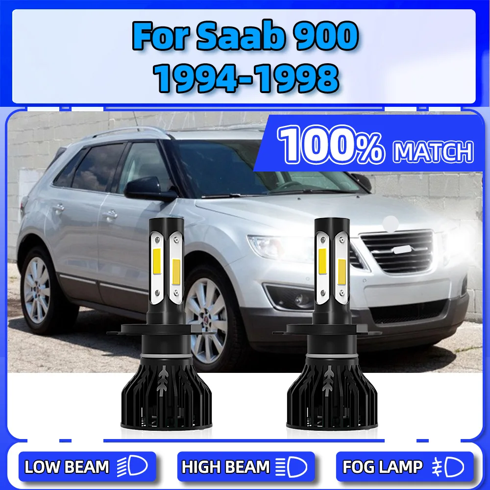 H4 Canbus LED Headlight 20000LM Turbo Auto Headlamps 6000 White 12V Car Front Lights For Saab 900 1994 1995 1996 1997 1998
H4 Canbus LED Headlight 20000LM Turbo Auto Headlamps 6000 White 12V Car Front Lights For Saab 900 1994 1995 1996 1997 1998