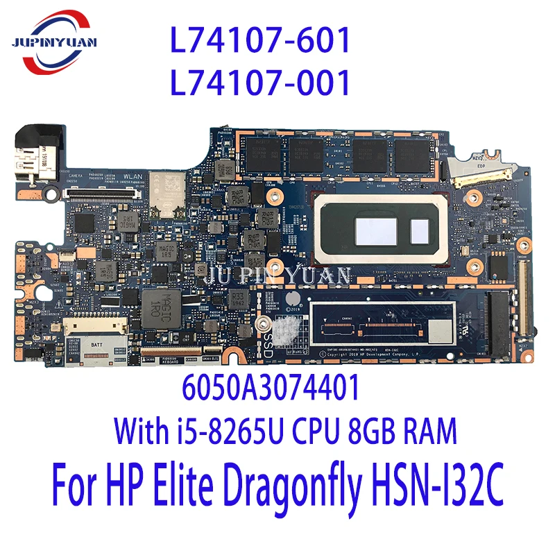 Женская материнская плата для ноутбука HP Elite Dragonfly 6050A3074401 с процессором i5-8265U, 8 Гб ОЗУ, тест 100%
Женская материнская плата для ноутбука HP Elite Dragonfly 6050A3074401 с процессором i5-8265U, 8 Гб ОЗУ, тест 100%