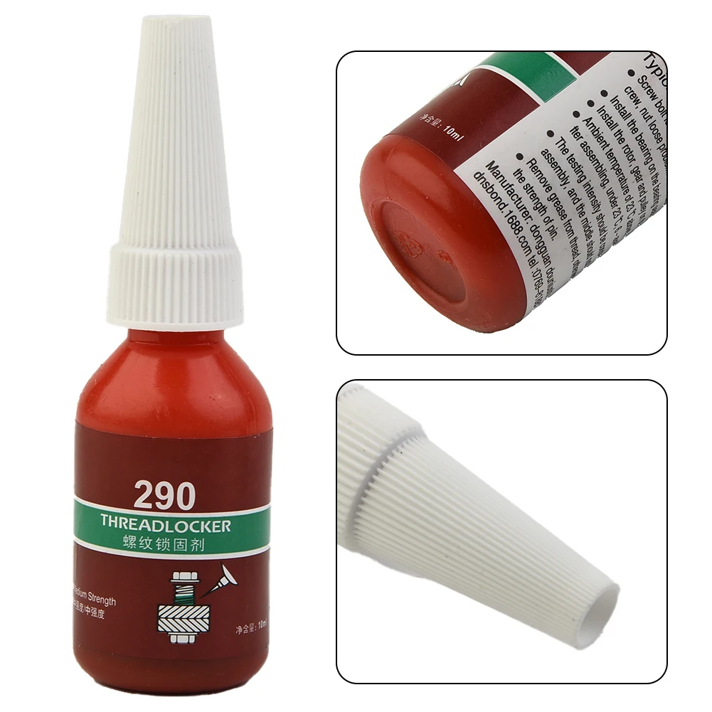 290 Locking Adhesive Medium And High Strength Threadlocker Green Threadlocker Adhesive Anti Loosening Home Diy Repair Tool 10ml
290 Locking Adhesive Medium And High Strength Threadlocker Green Threadlocker Adhesive Anti Loosening Home Diy Repair Tool 10ml
