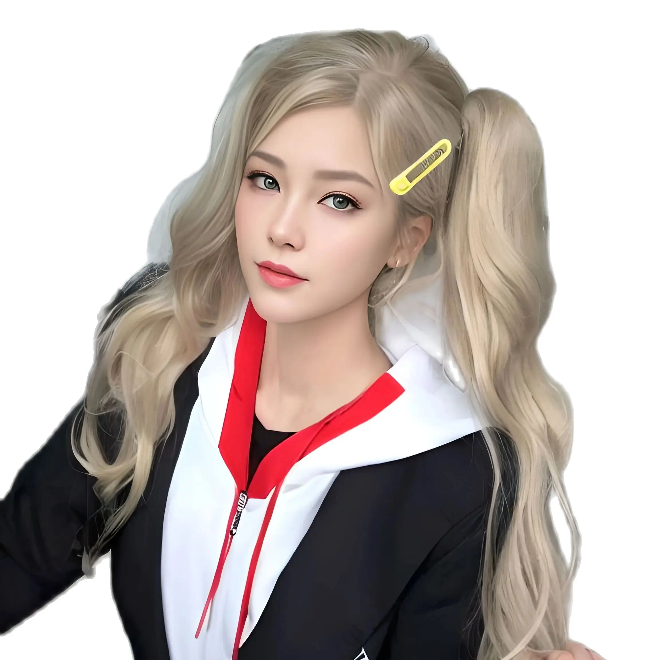 Парик для косплея Game Persona 5 Anne Takamaki, льняной, желтый, двойной хвост, длинные волосы, для игр, аниме, для косплея
Парик для косплея Game Persona 5 Anne Takamaki, льняной, желтый, двойной хвост, длинные волосы, для игр, аниме, для косплея